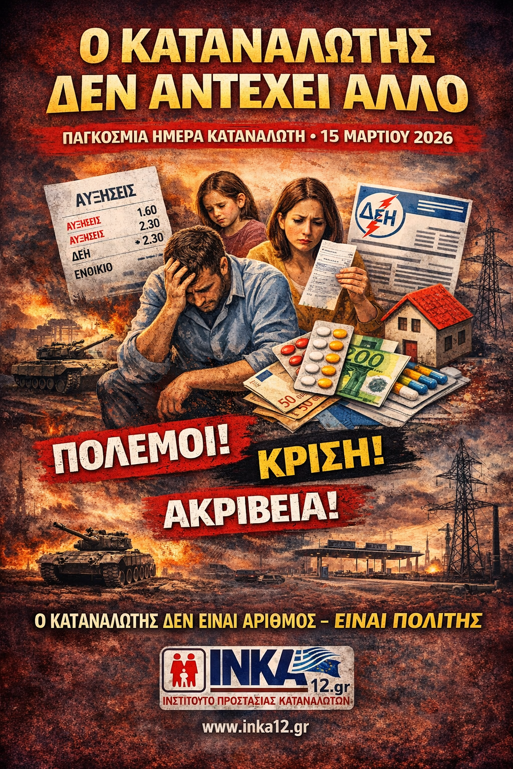 Παγκόσμια Ημέρα Καταναλωτή – 15 Μαρτίου 2026